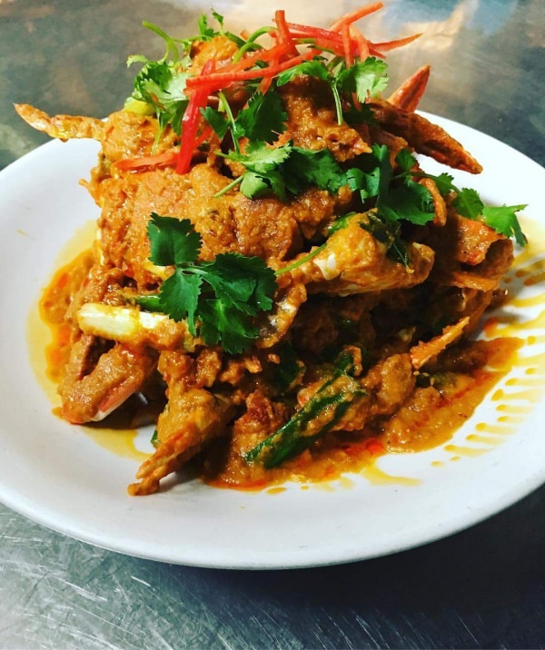 The perfect Singaporean chili crab